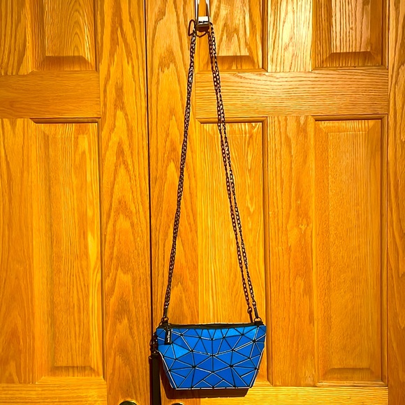Royal Blue Emilio Pepe Italy Purse/Clutch - Picture 5 of 9